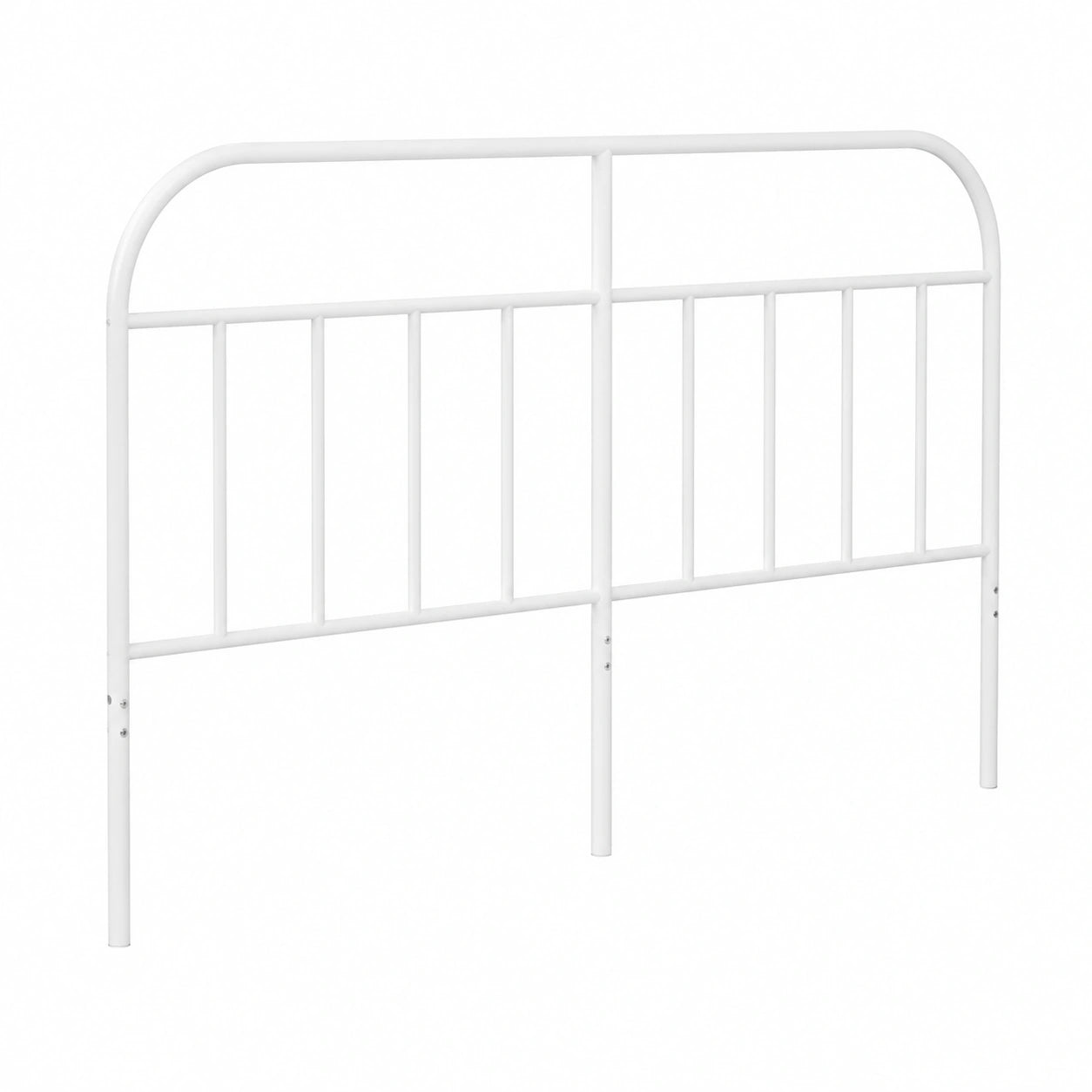 Cabecero de Metal Blanco para Cama Doble 135 cm