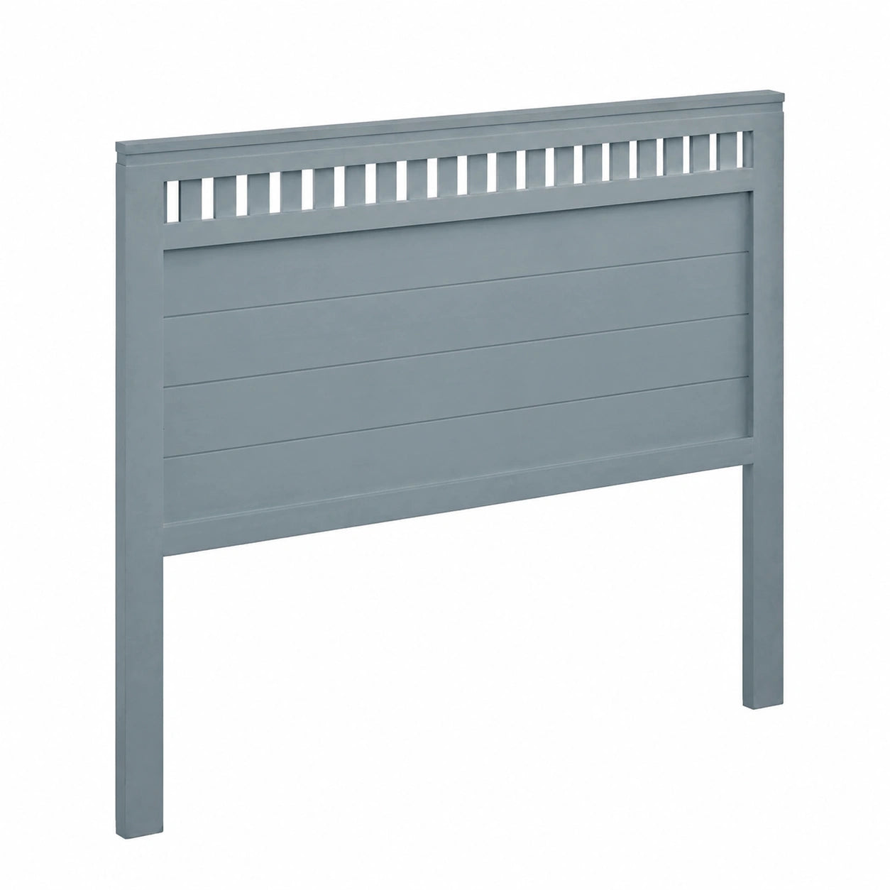 Cabecero de Madera Bora Azul para Cama de 105 cm