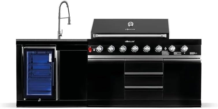 GORILLER BLACKBACK S3, Prodotto per casa e tempo libero, Nero/Argento