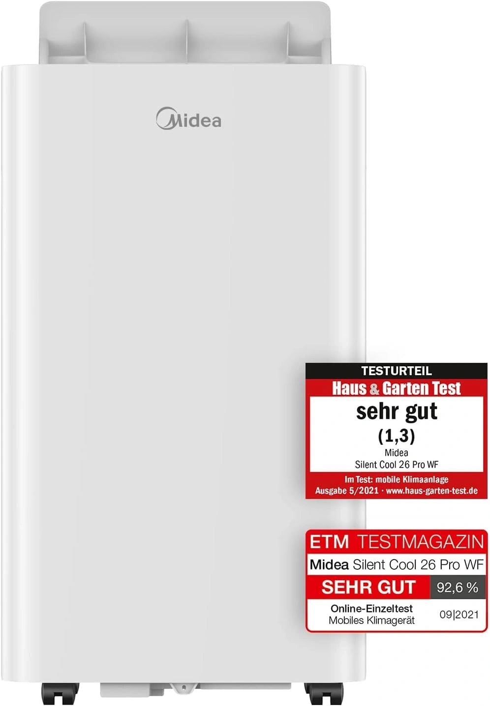 Midea, Prodotto per casa e tempo libero, 9000 BTU, 2,6 kW, silenzioso, con controllo intelligente