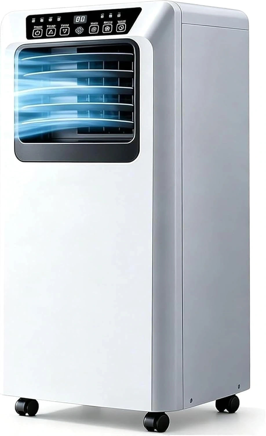 Climatizzatore portatile, 9000 BTU, con telecomando, con timer, portatile