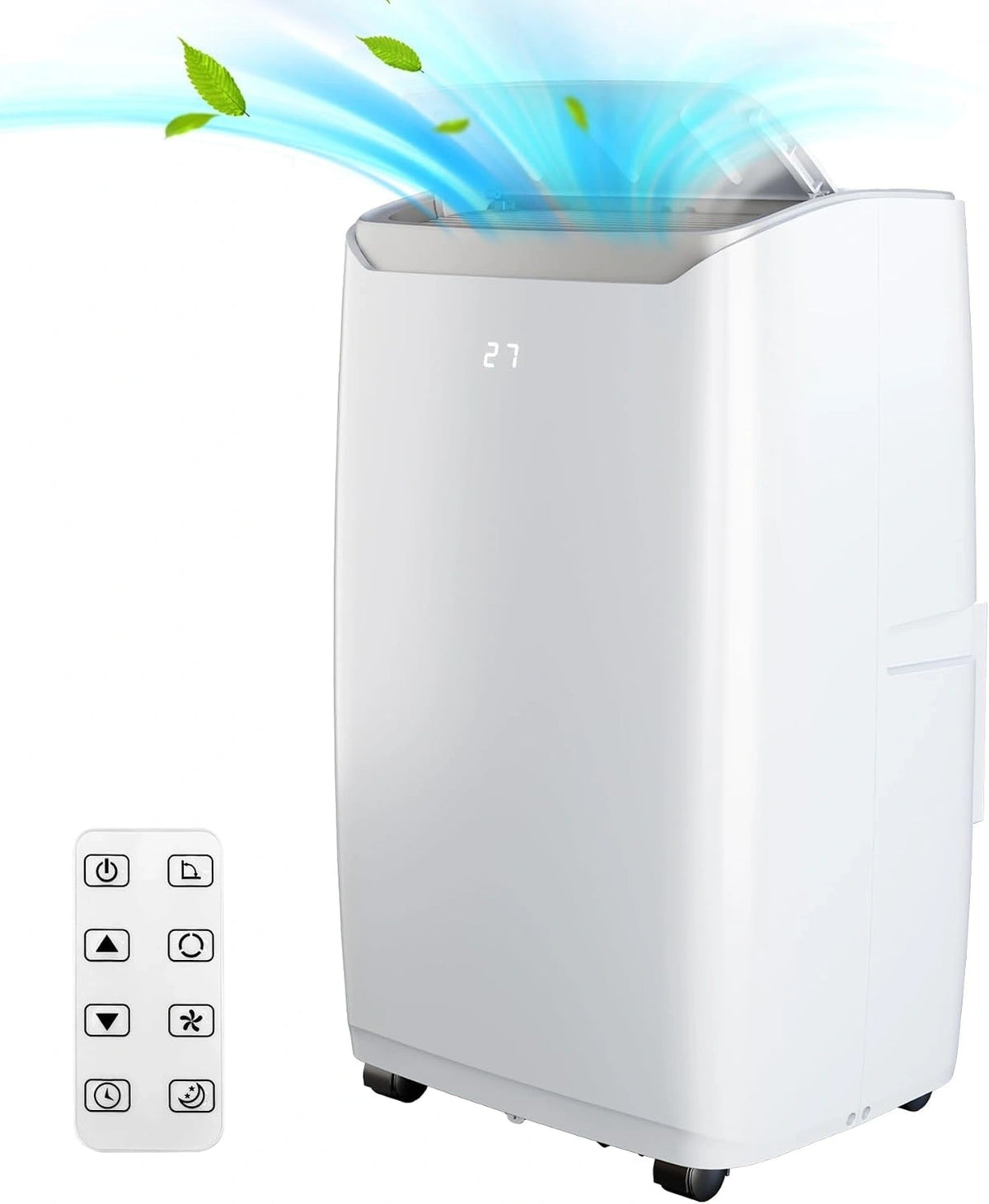 Silenzioso, Climatizzatore portatile, 12000 BTU, con timer, portatile, silenzioso