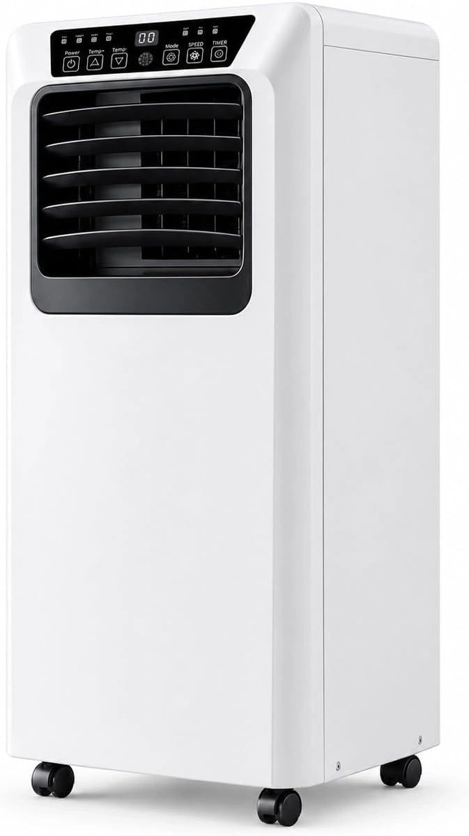 Climatizzatore portatile, 7000BTU, portatile, regolabile, multifunzione