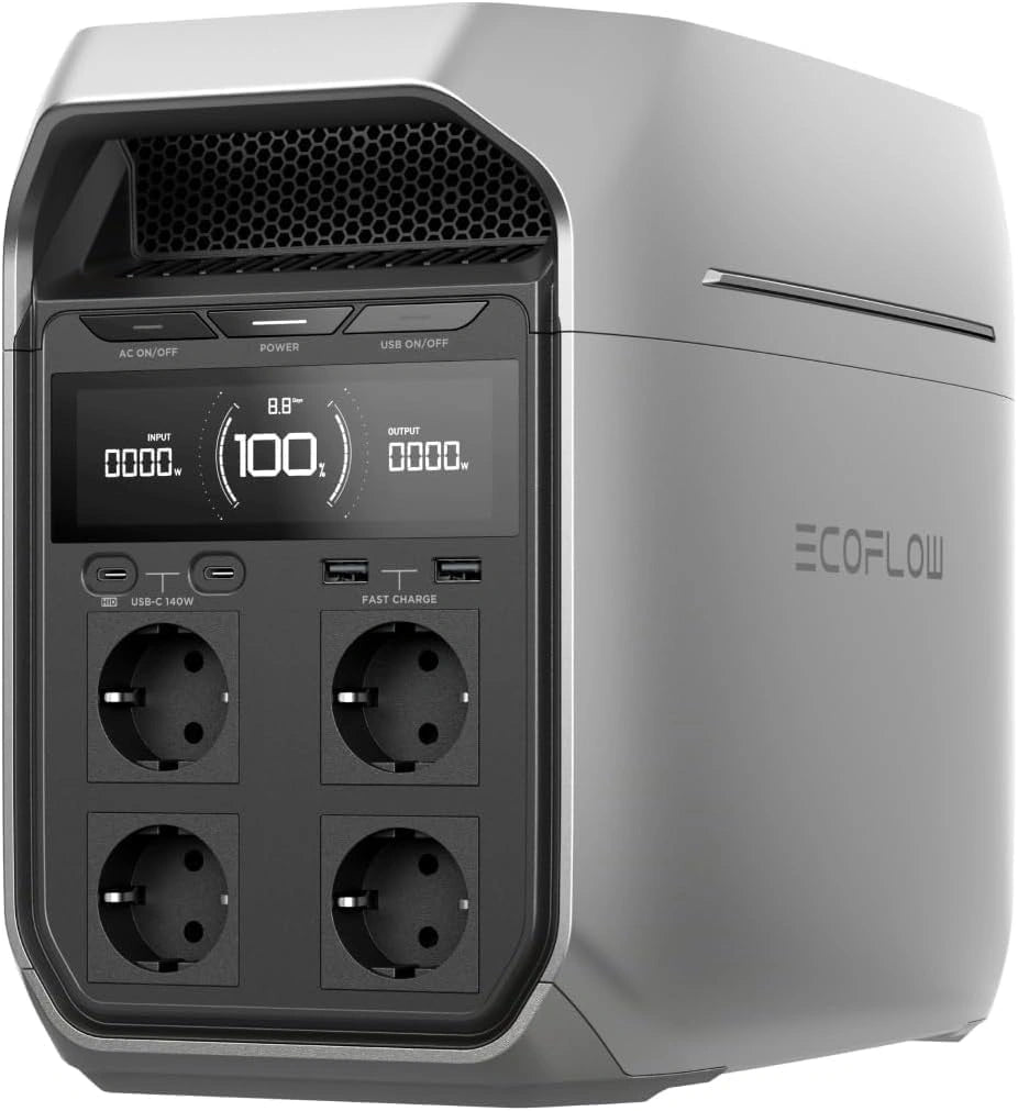 EcoFlow, Stazione di alimentazione portatile, 1024Wh, portatile