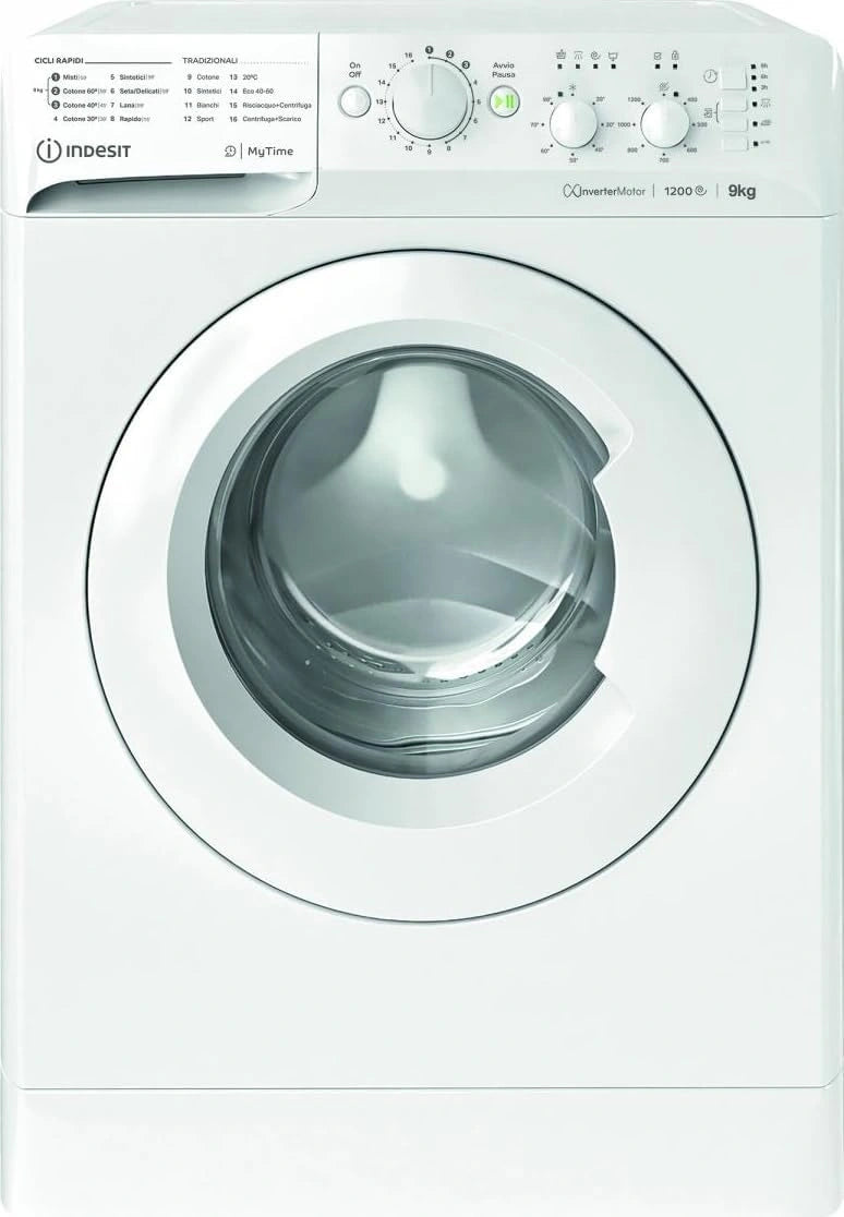 MTWC 91296, Lavatrice, 91296 W, 9 Kg, con tecnologia inverter