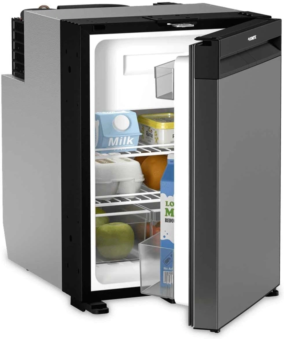 DOMETIC, Frigorifero, 24 V, 126 litri, 52,5 cm, Argento