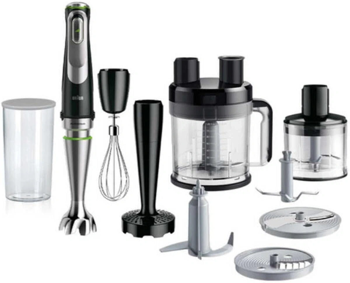 Braun, Prodotto per casa e tempo libero, 1200 W, 0,6 L, Nero/Argento/Marrone