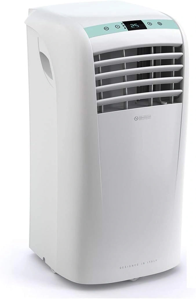 Olimpia Splendid-01921, Climatizzatore portatile, 000 Btu/H, 2.64 Kw, con timer, portatile, multifunzione, Bianco