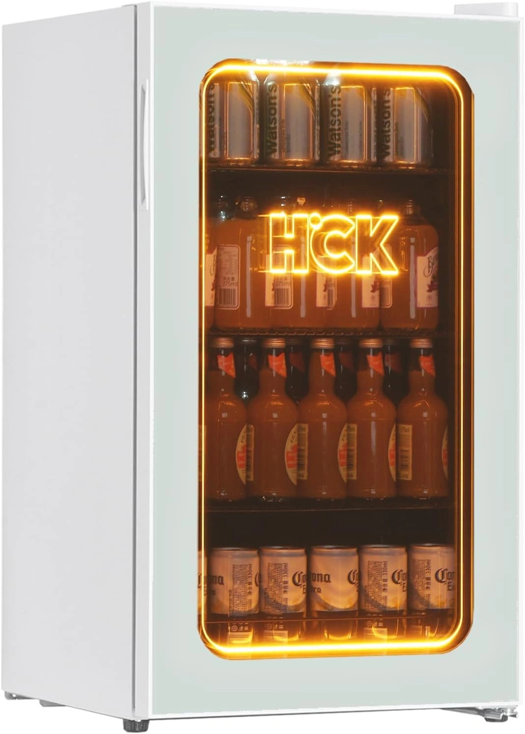 HCK, Frigorifero, 98 l, regolabile, Arancione