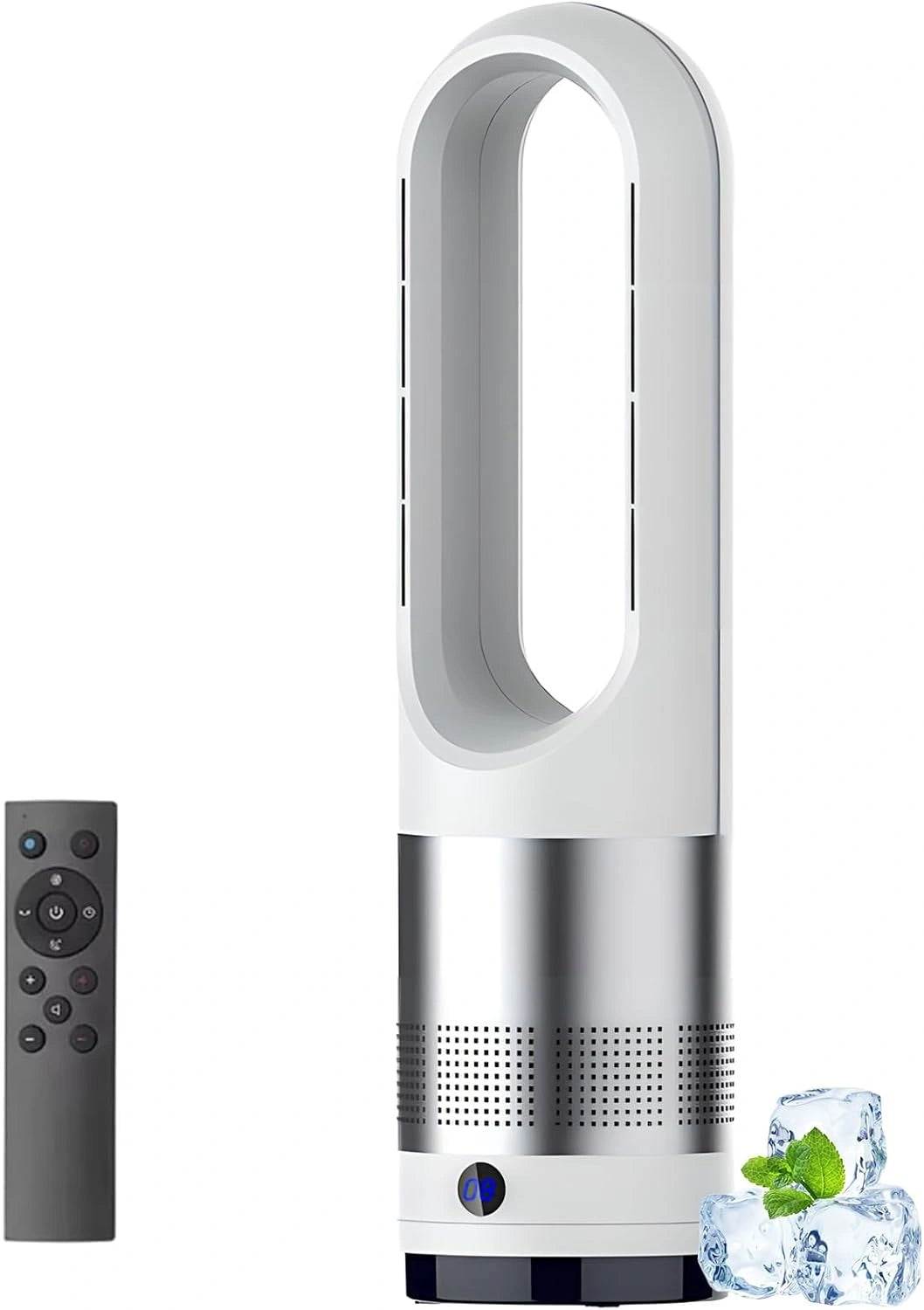 Termoventilatore, Ventilatore, con telecomando, con timer, con display digitale