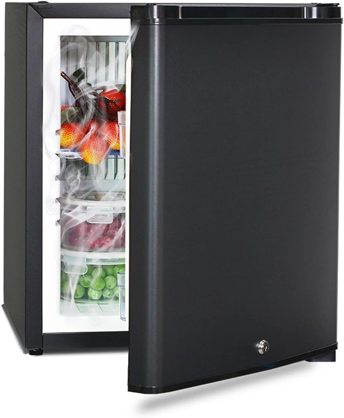 Smad, Frigorifero, 12V, 220V, 30L, silenzioso, Nero
