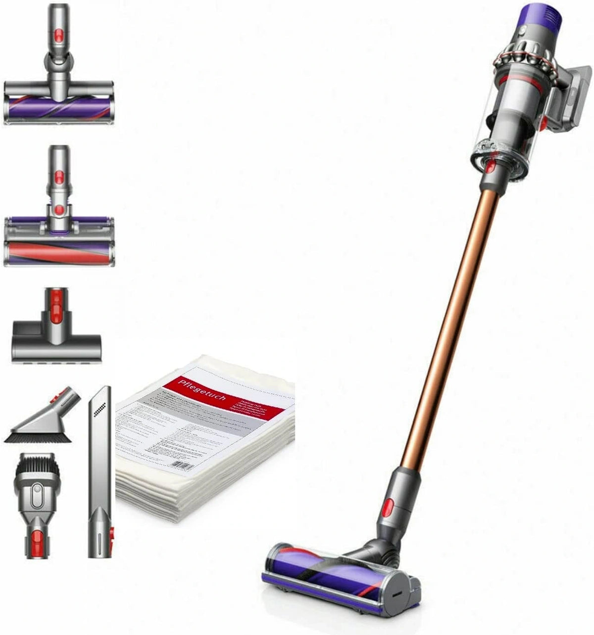 Dyson V10, Aspirapolvere, 13200 W, Grigio
