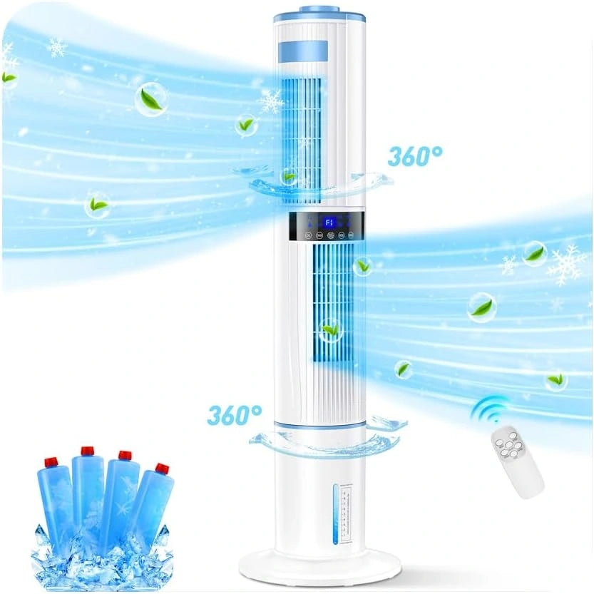 Climatizzatore portatile, 65W, con telecomando, con timer, portatile