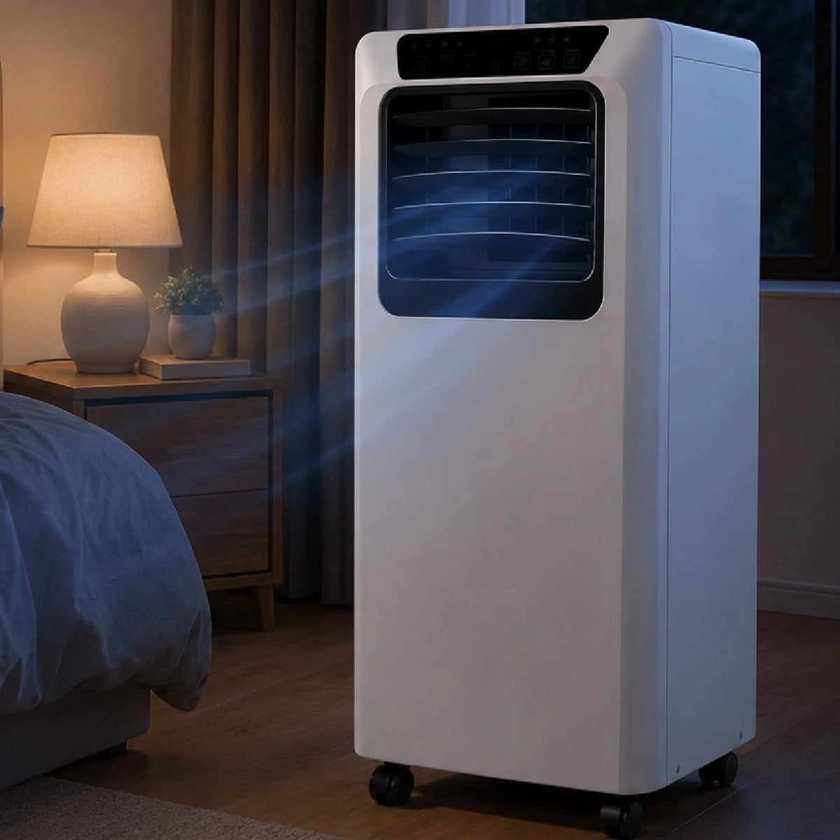 Climatizzatore portatile, 9000BTU, portatile, automatico, regolabile