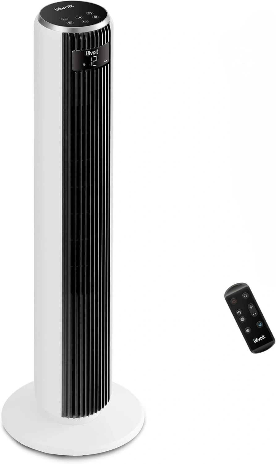 Levoit, Ventilatore, 92 cm, 20 dB, silenzioso, Bianco