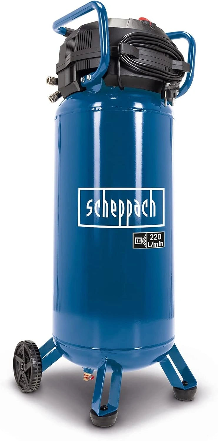 Scheppach, Compressore d'aria, 1500 W, 50 l, 220 l