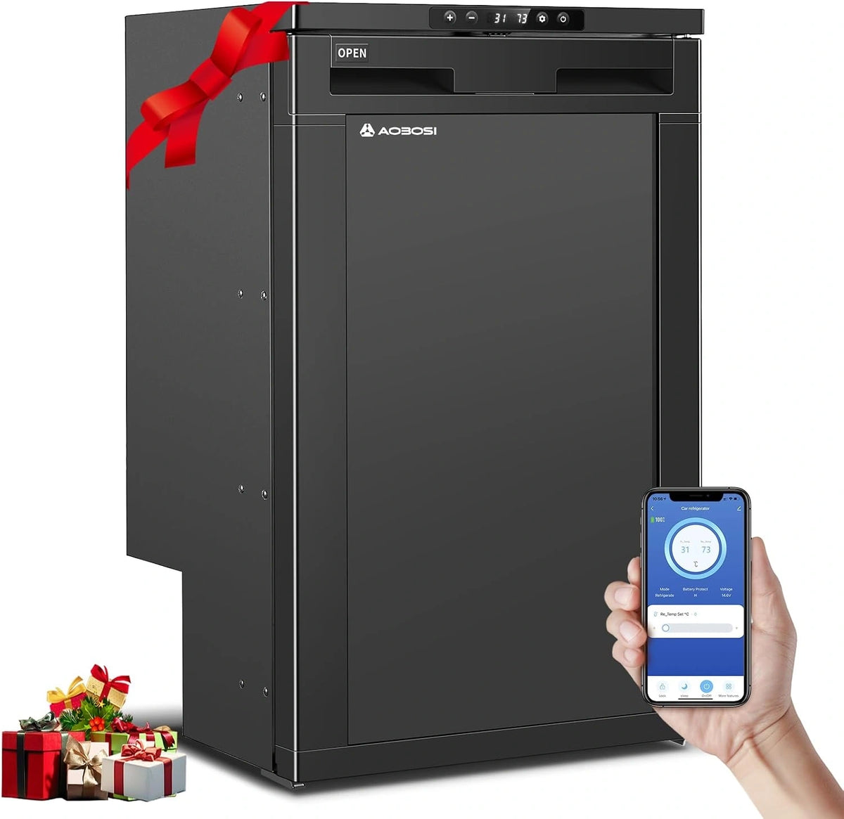 AAOBOSI, Prodotto per casa e tempo libero, 12V, 24V, 83L, con controllo intelligente
