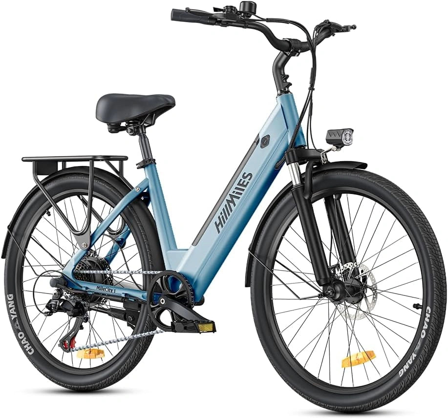 HillMiles, Bicicletta elettrica, 36V, 13Ah, 25km/h