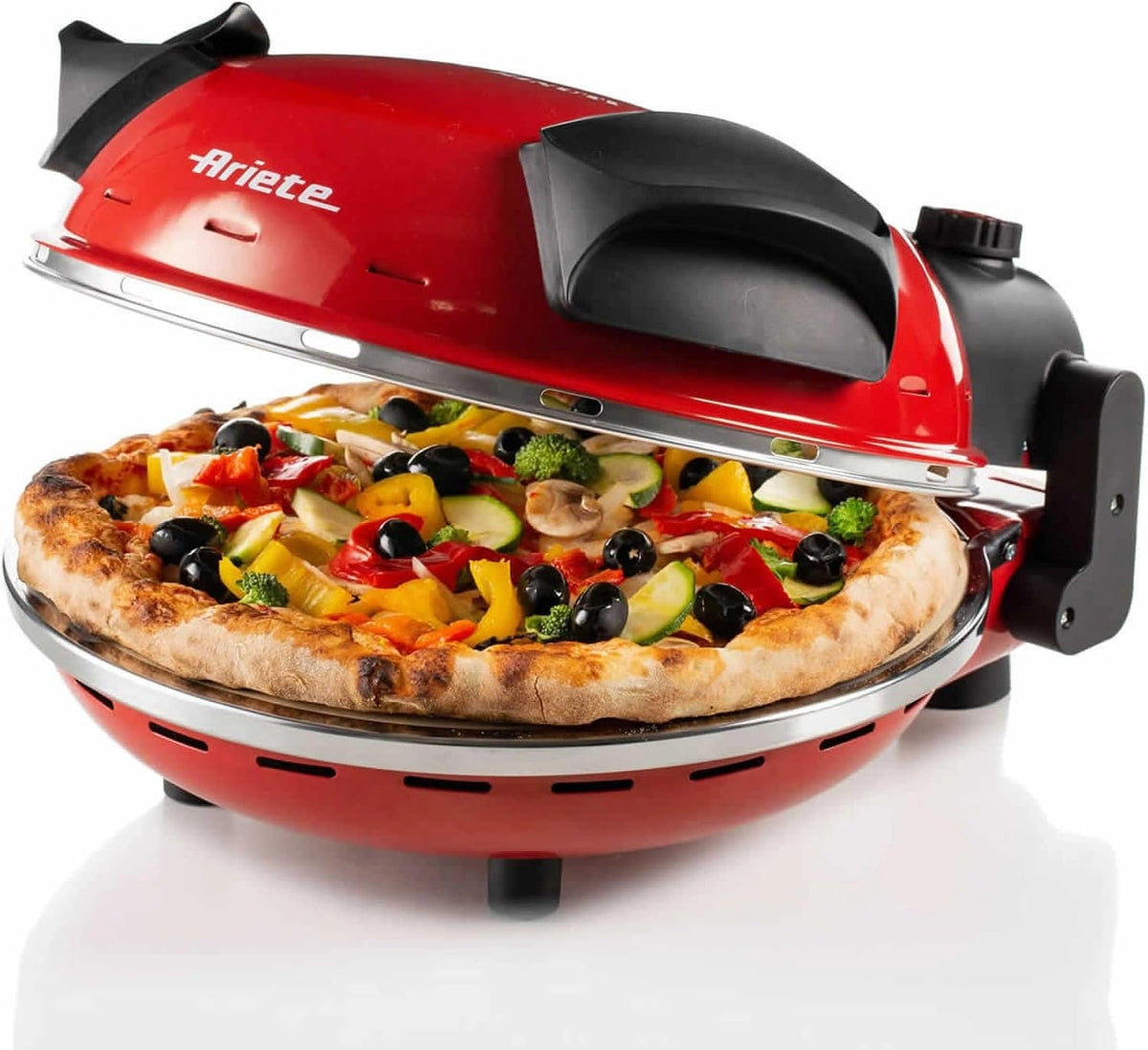 Ariete, Forno elettrico, 1200W, Argento/Rosso