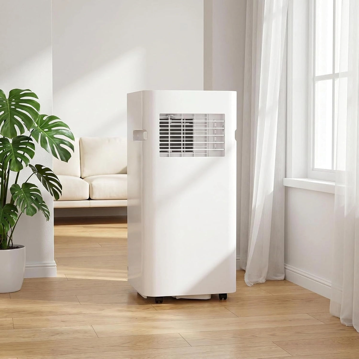 Climatizzatore portatile, 12000 BTU, 10000 BTU, con timer, con display digitale, portatile