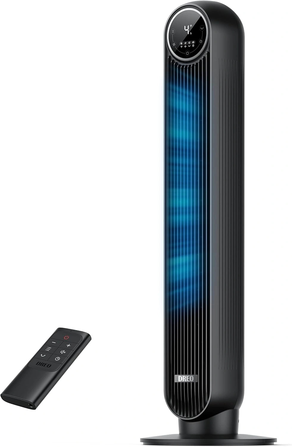 DREO 20dB, Ventilatore, 20dB, con telecomando, con timer, con display digitale