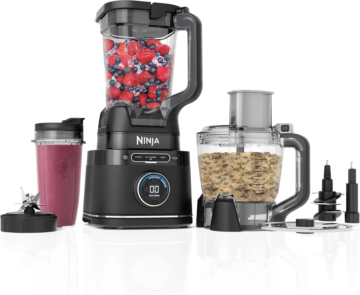 Ninja, Prodotto per casa e tempo libero, 1200W, 2L, multifunzione, Nero