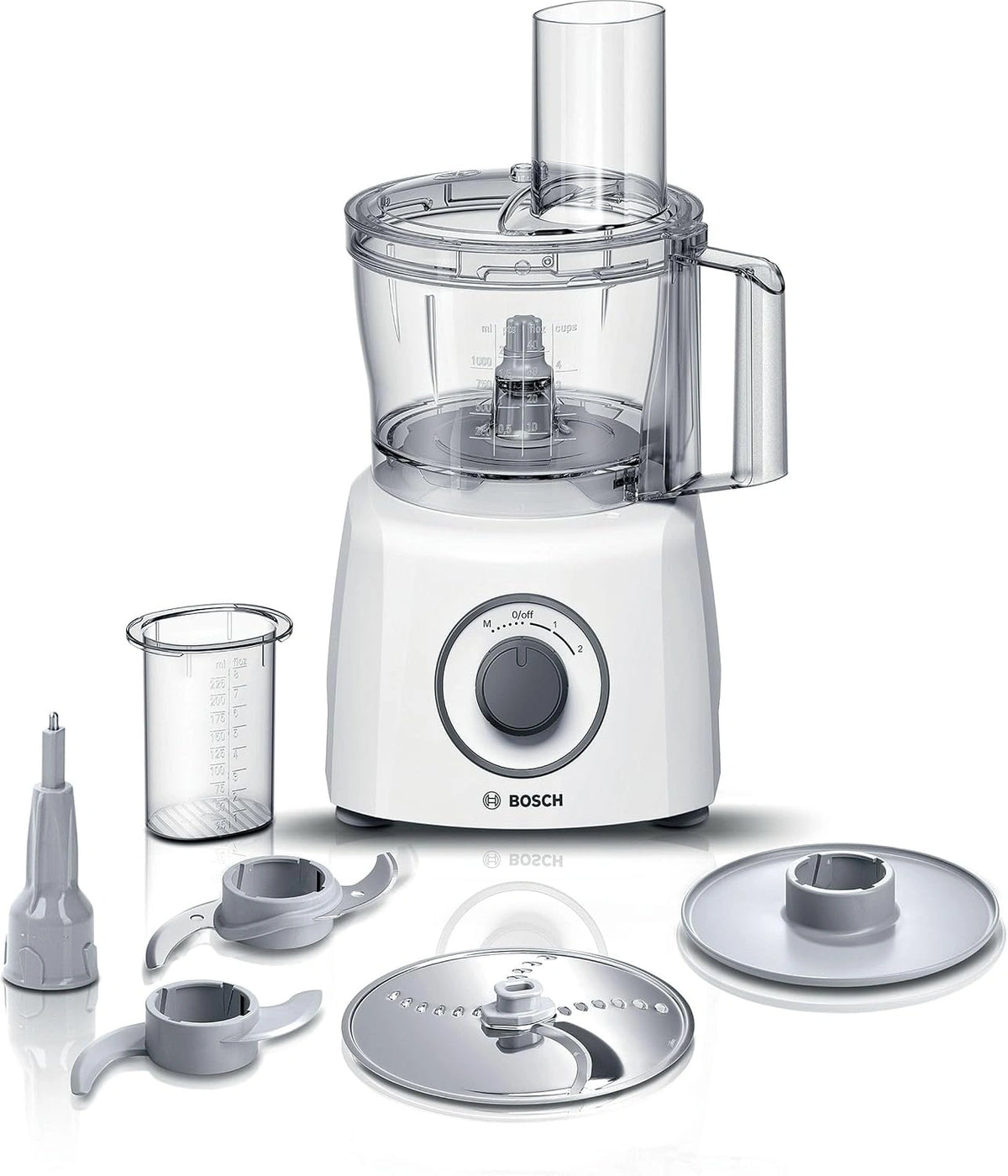 Bosch MCM3100W, Robot da cucina, multifunzione, Bianco