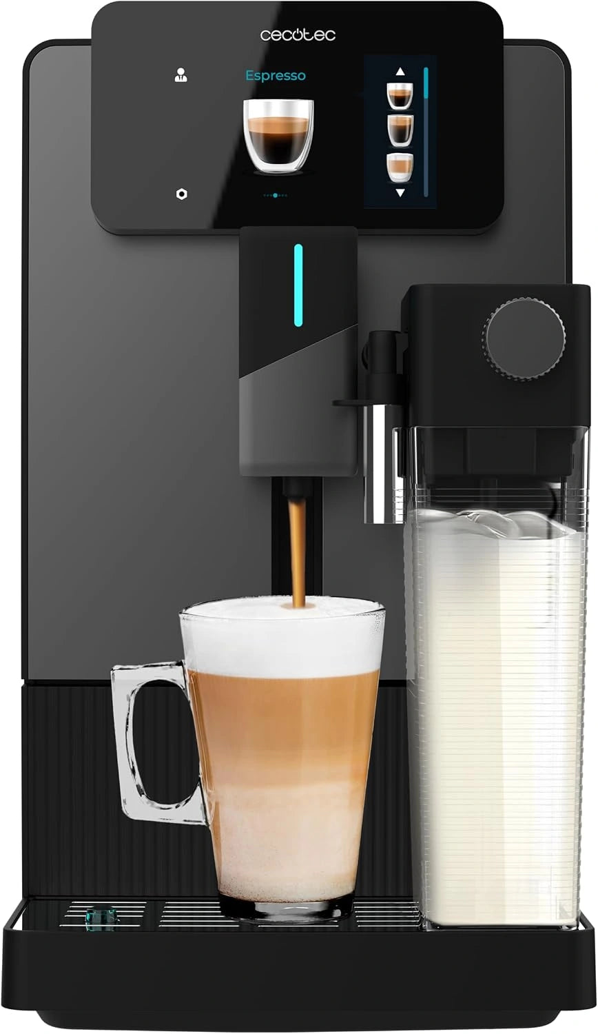 Cecotec, Macchina da caff¨¨, 1.1L, 19Bar, con display digitale, automatico, regolabile