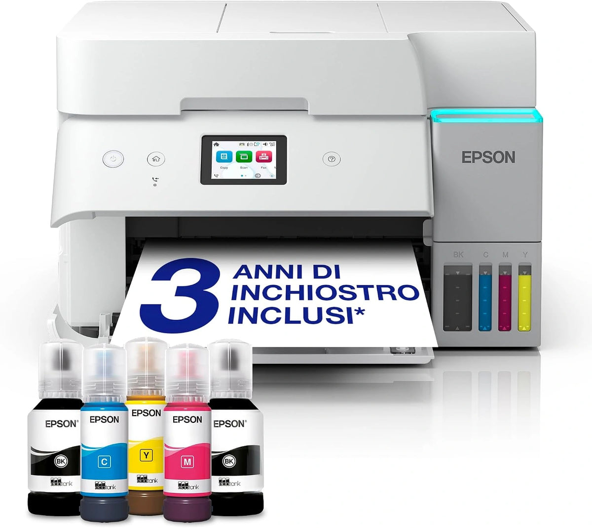Epson, Stampante multifunzione, 6.1 cm, con Wi-Fi, con display digitale