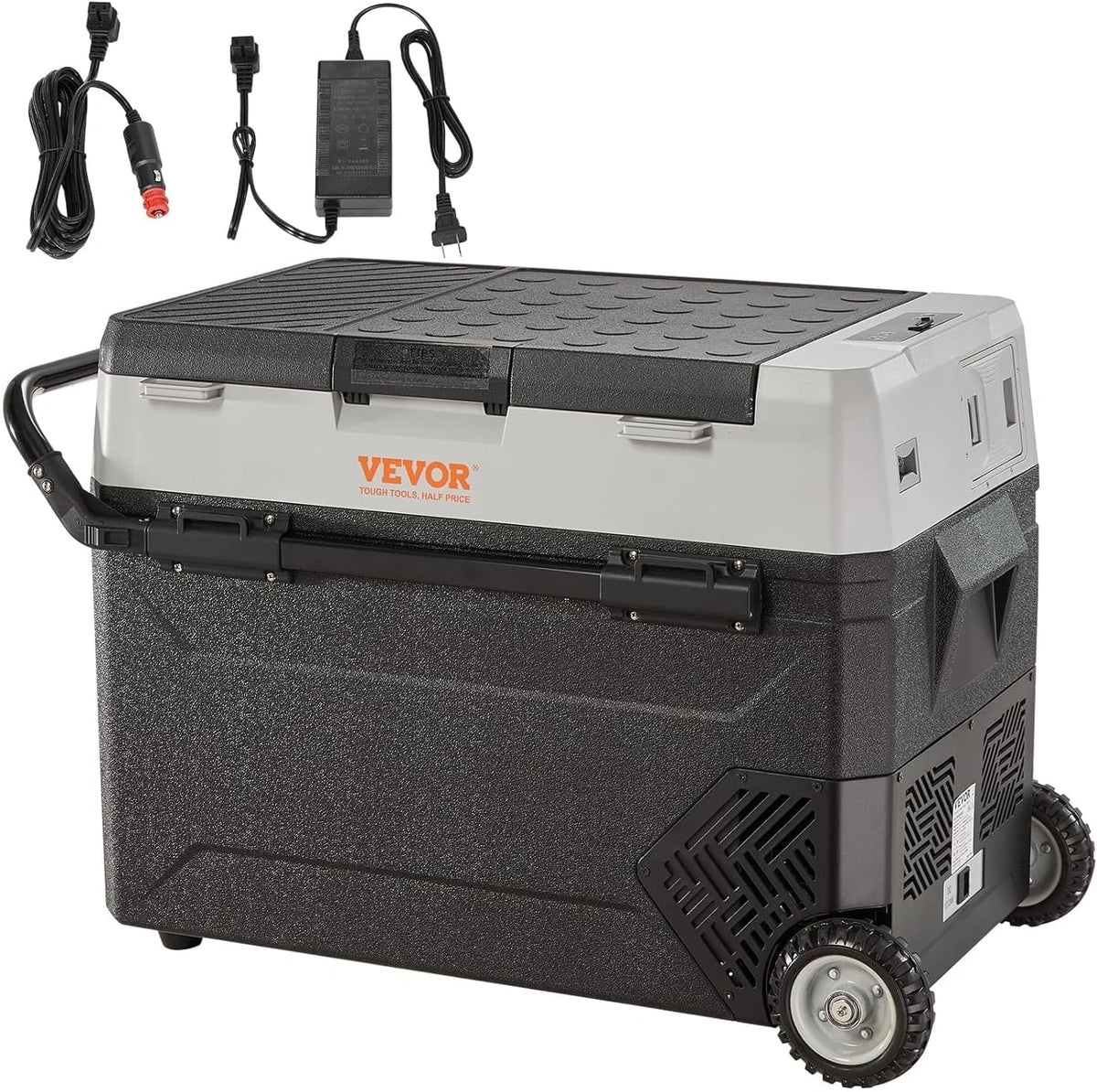 VEVOR, Frigorifero, 0,6kW, 53 Litri, portatile, regolabile