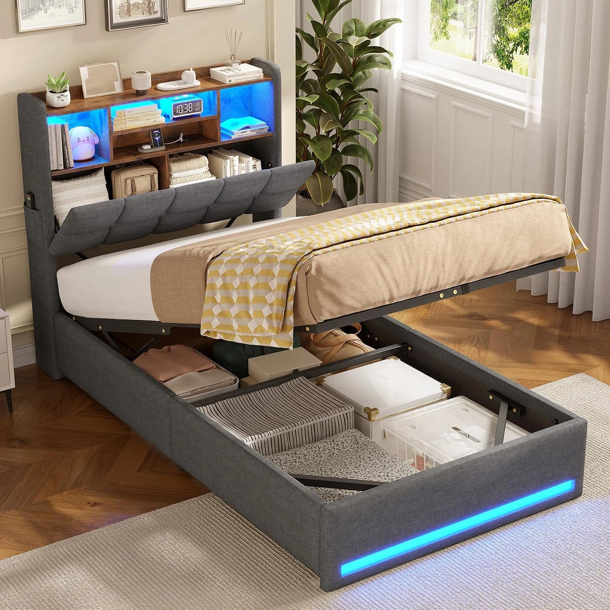 AOGLLATI, Letto